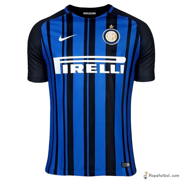 Camiseta Inter de Milán Replica Primera Ropa 2017/18